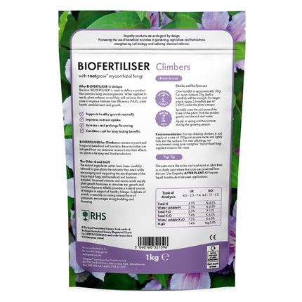 Empathy Climbers & Flowering Plants Biofertiliser with Rootgrow™ Add ons