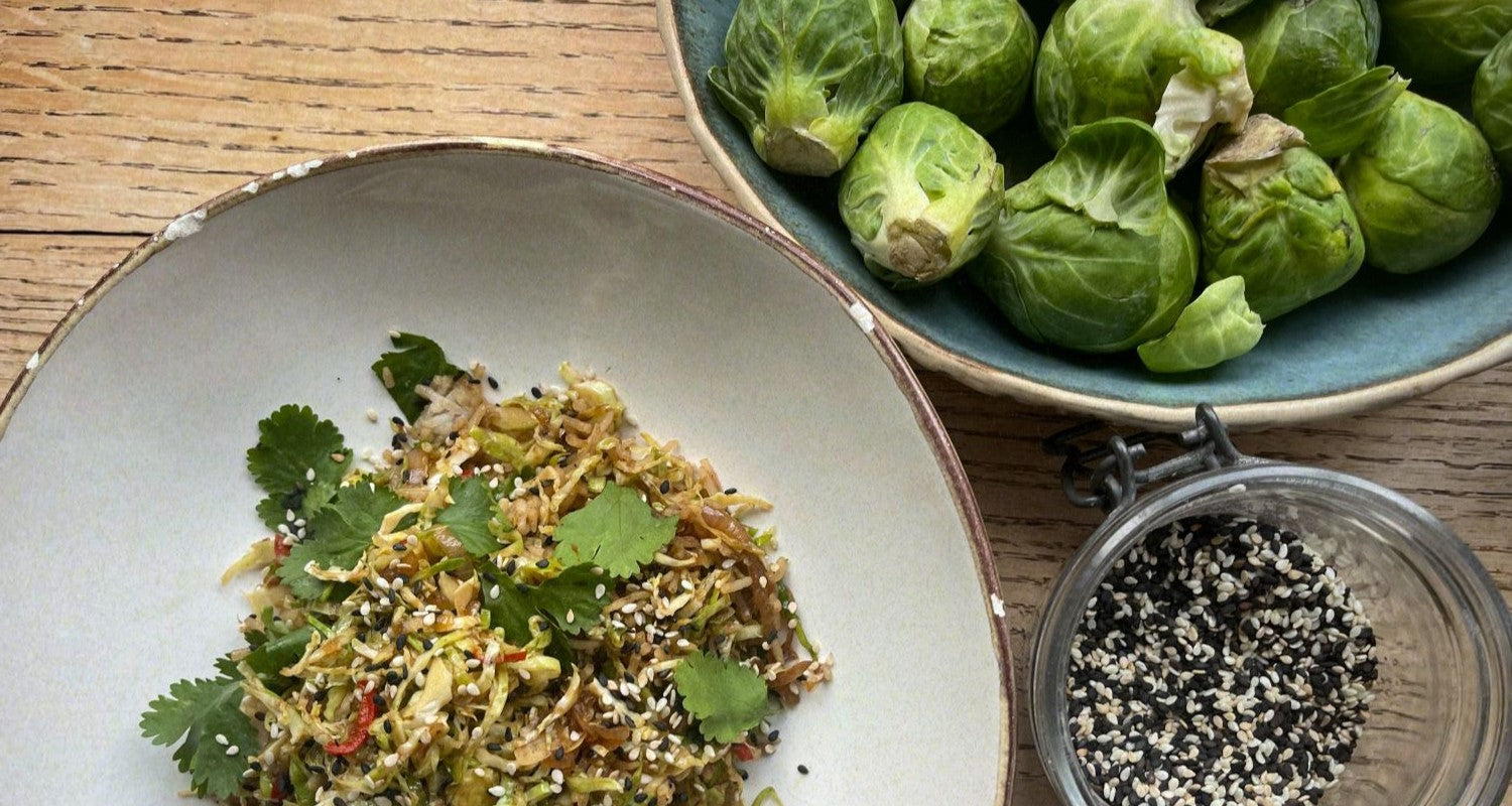 Brussels Sprouts Fried Rice Recipe by Chef Jess Rose Young